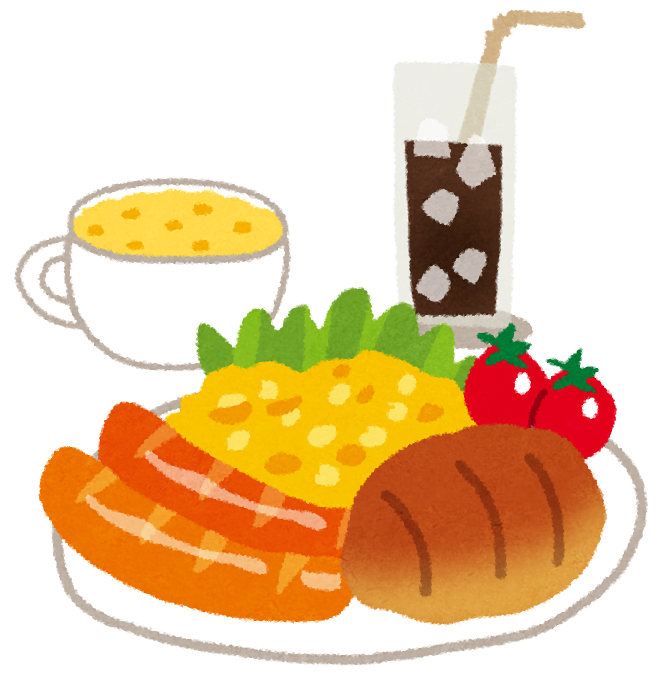 朝食
